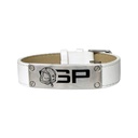 Bracelet cuir et acier