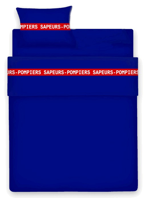 Housse de couette Sapeurs Pompiers