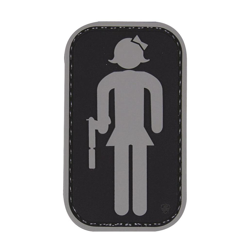 Patch Morale Girl with Gun