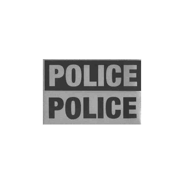 Dossard Police reflechissant