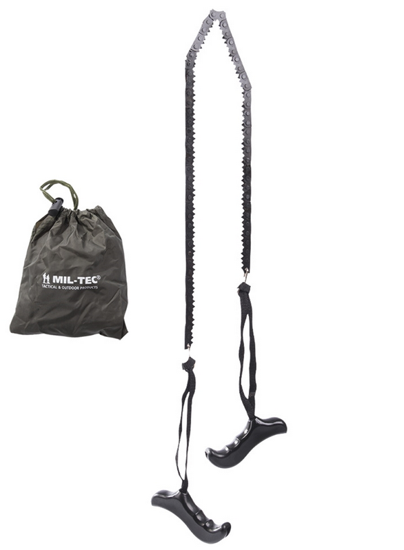 Scie a chaine avec manche et etui 73 cm Mil-Tec