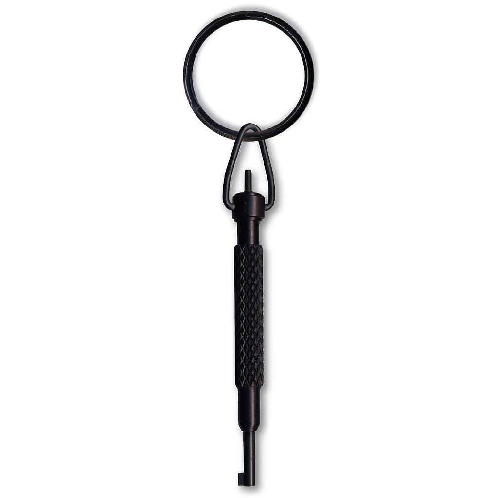 Cle Menotte ZT11 Aluminum Swivel Key – Black