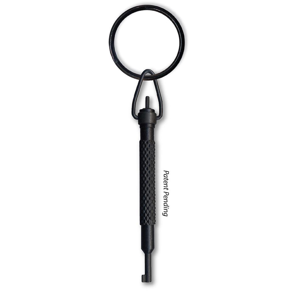 Cle Menotte ZT11X Polymer Swivel Key – Black
