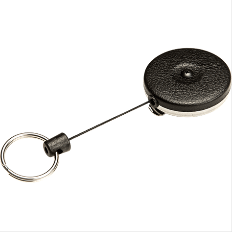 Porte-cles Noir a enrouleur Key-Bak KB 485