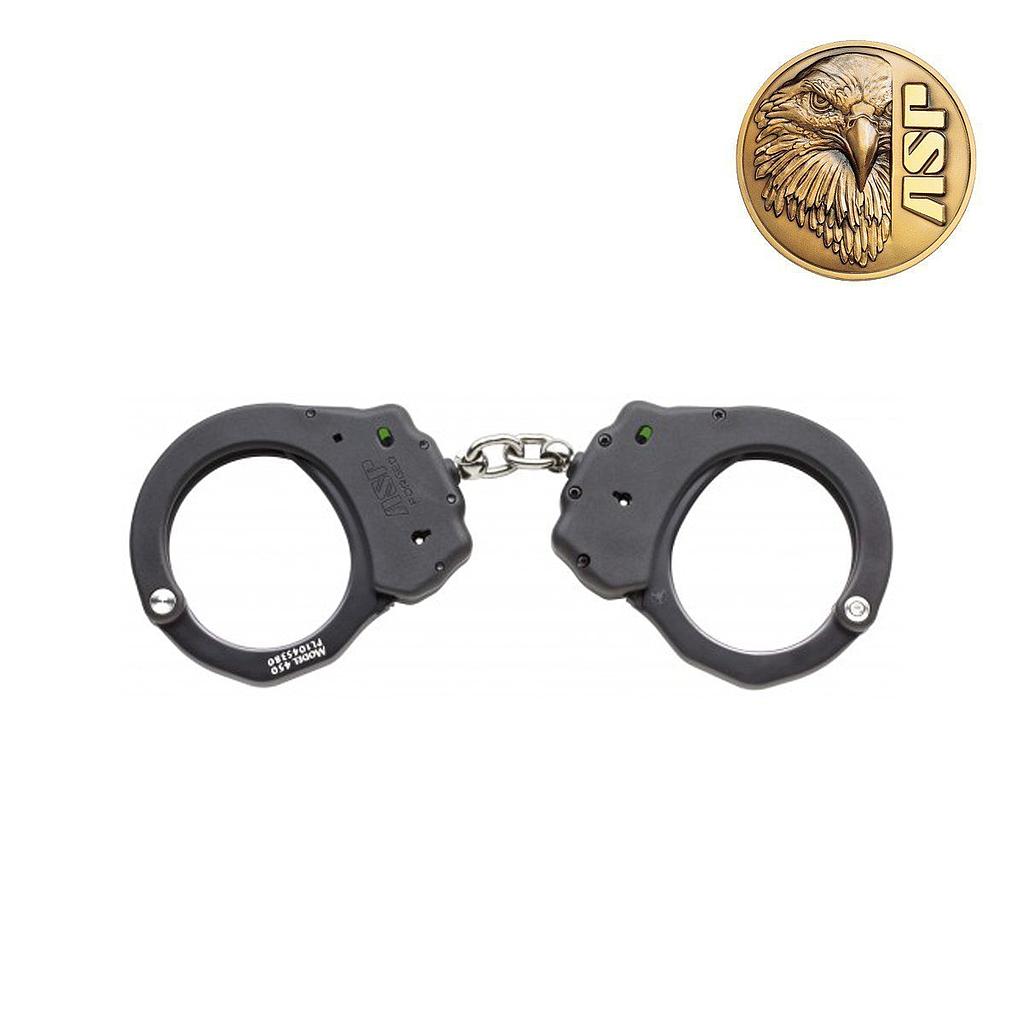 Menottes ASP en Aluminum à chaine double verrouillage