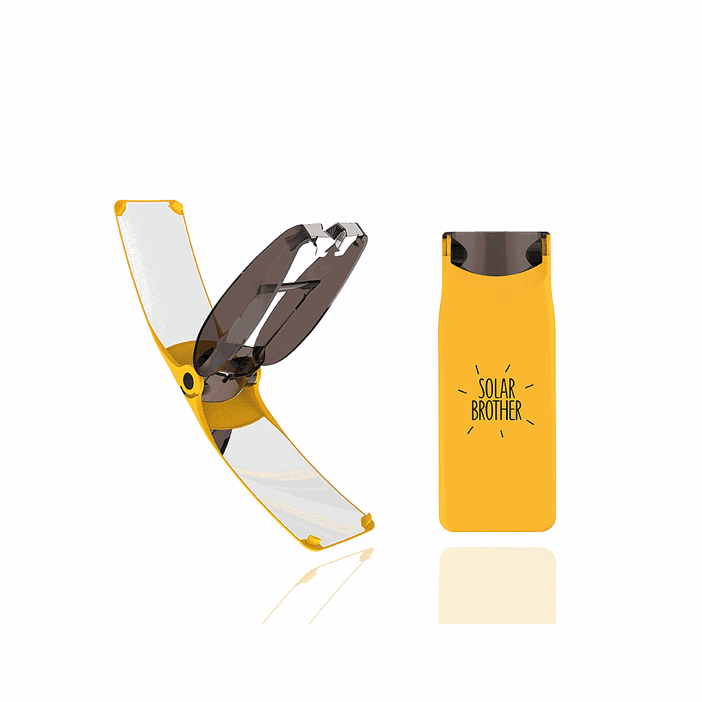 Briquet Solaire Jaune SUNCASE GEAR