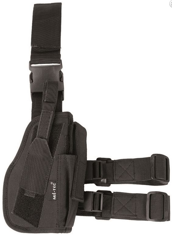Holster de cuisse Mil-Tec noir