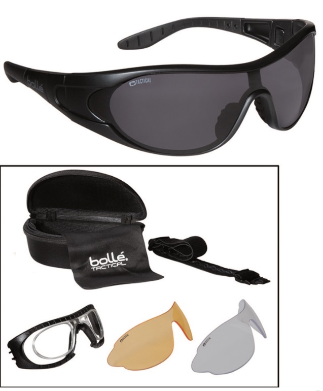 Lunettes Bollé Tactical Raider Kit 3 Verres