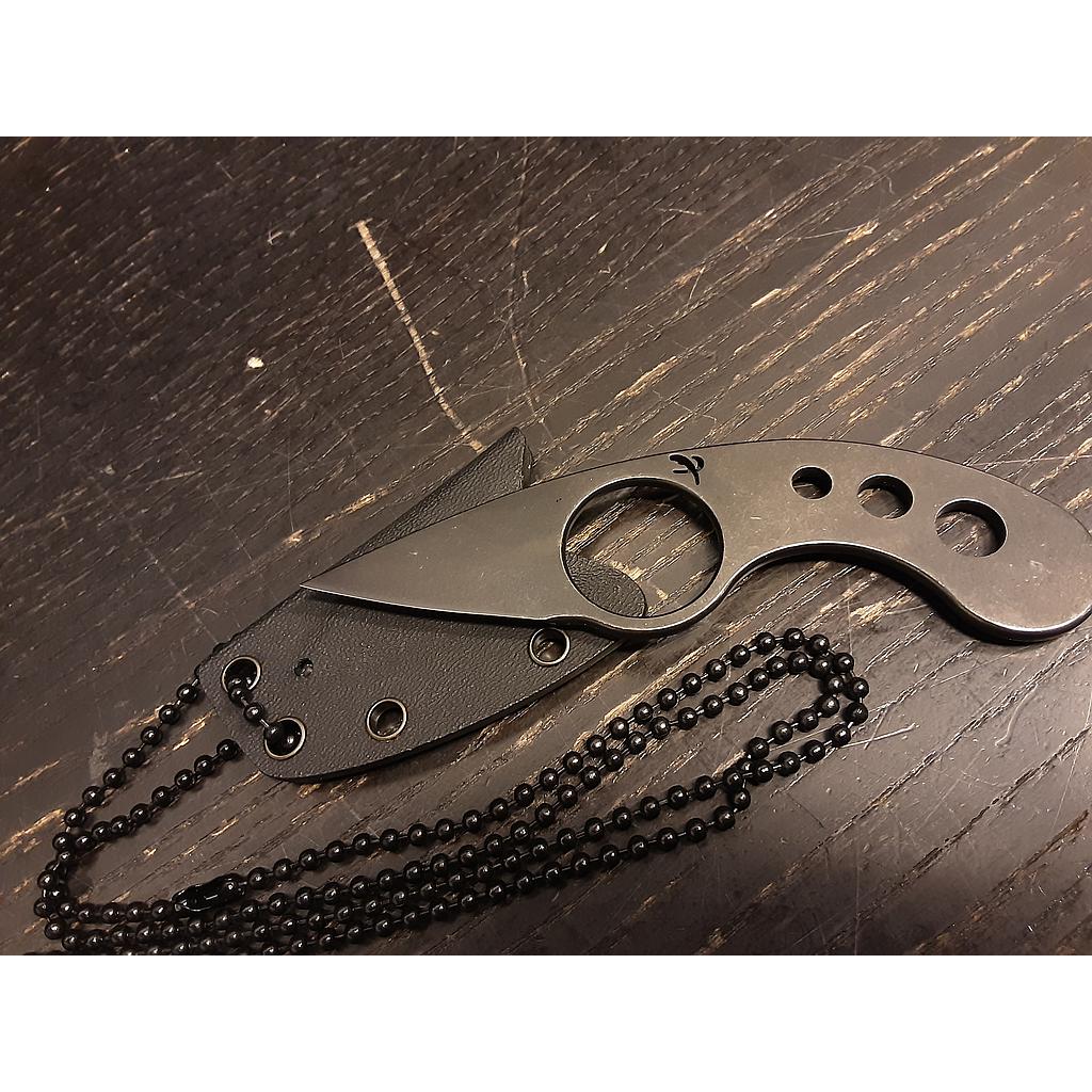 Couteau Perrin griffe D2 noire