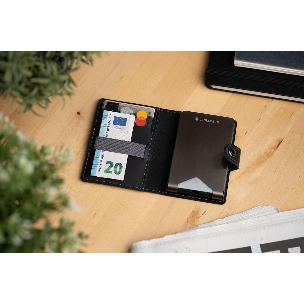 Porte-cartes PowerBank avec Led Lite Wallet Plus