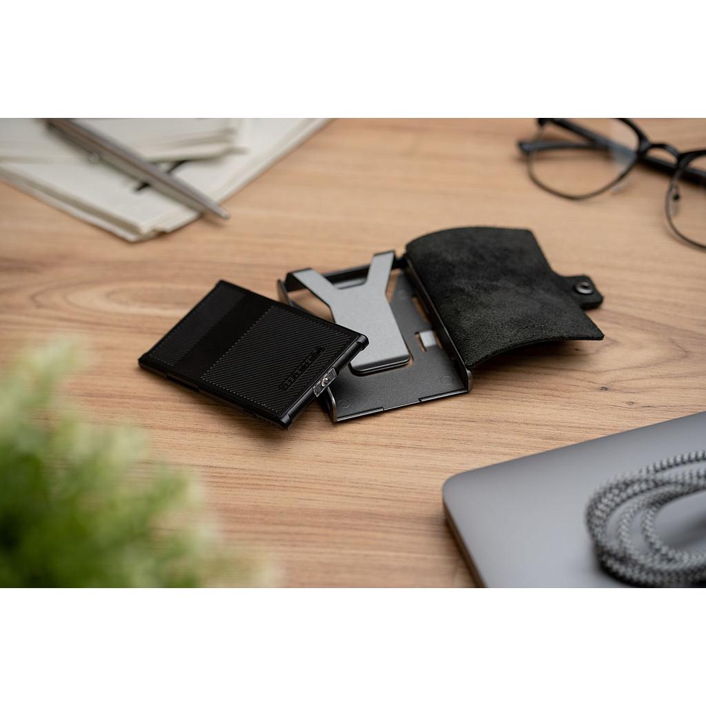 Porte-cartes avec Led, rechargeable