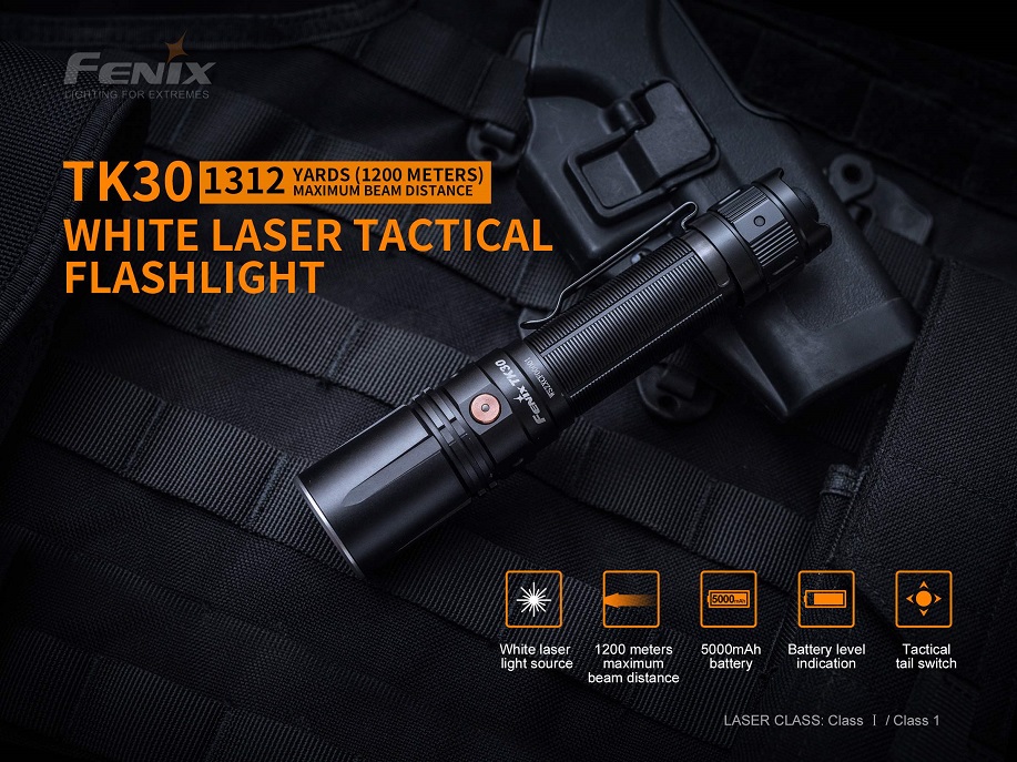Lampe Fenix tactique à laser TK30
