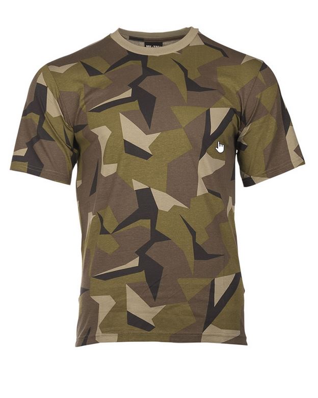 T-Shirt Camo Suedois Mil-Tec