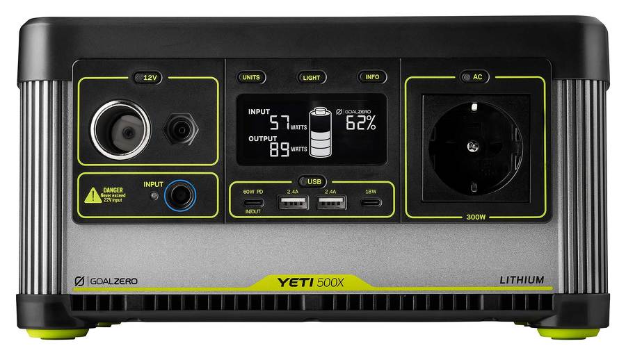 Goal Zero - BATTERIE-CENTRALE LITHIUM ULTRA-COMPACTE YETI 500X