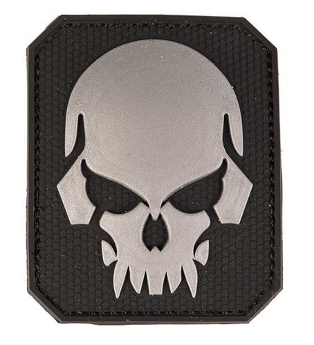 Patch 3D Skull Noir Mil-Tec