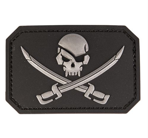 Patch Skull with Sword