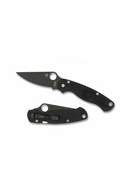 Couteau Spyderco Paramilitary Black Blade