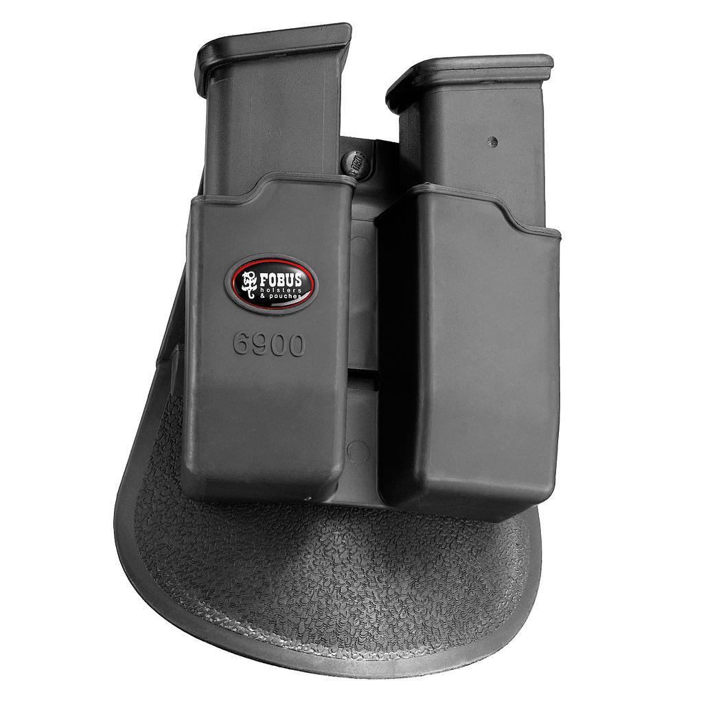 DOUBLE PORTE CHARGEURS 9MM FOBUS POUR GLOCK