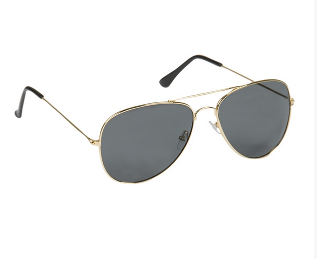 Lunette d'aviation MilTec Gold