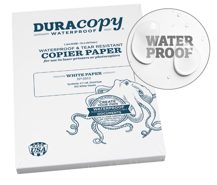Papier A4 waterproof 6512