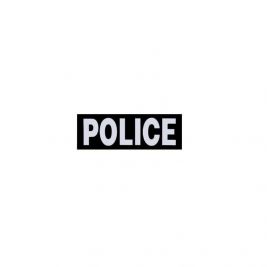 Dossard brodé Police petit sans velcro
