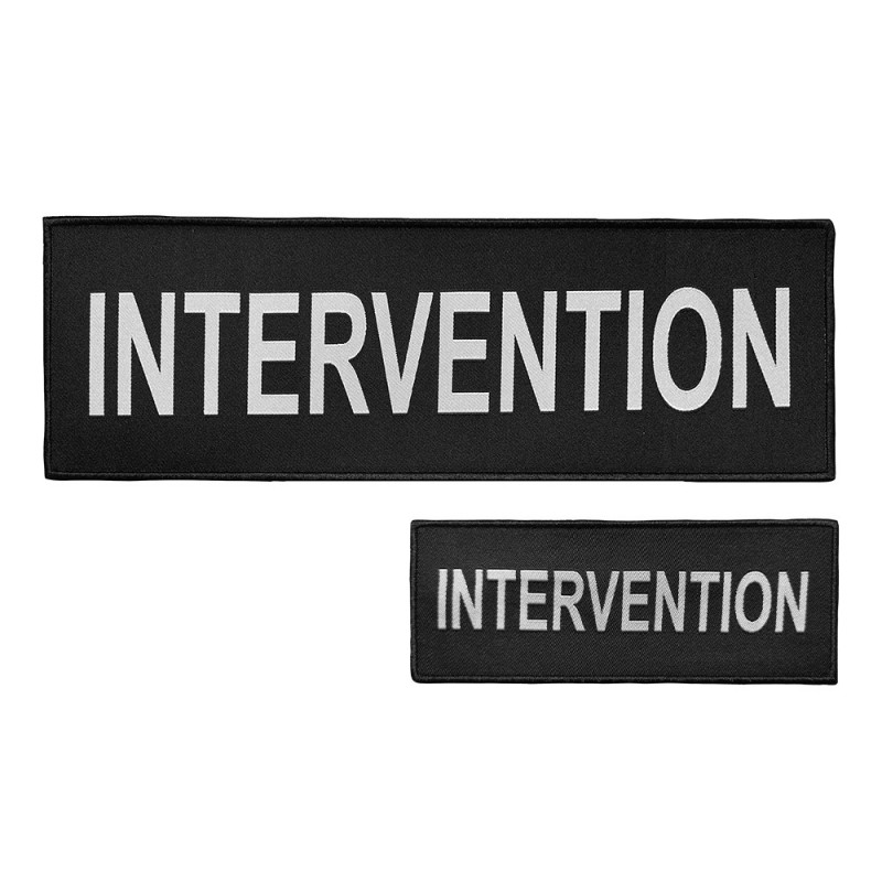 Dossard Intervention textile 15 * 4