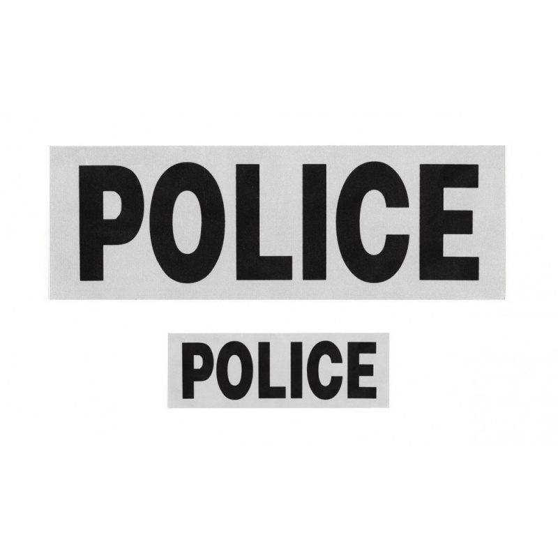 Dossard Police en plastique noir (copie)