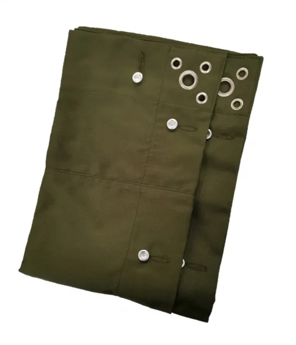 Toile de tente militaire Suisse olive - 165cm x 165cm