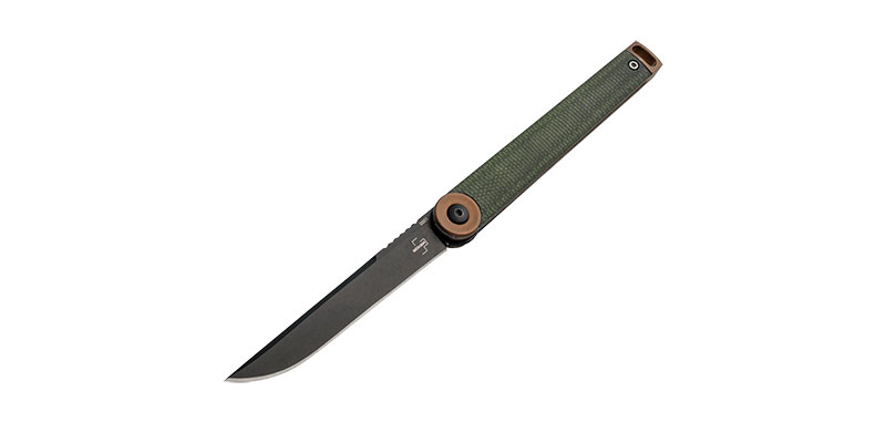Couteau Böker Kaïzen Green Canvas Micarta