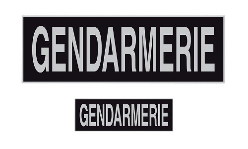 Dossard Brodé Gendarmerie