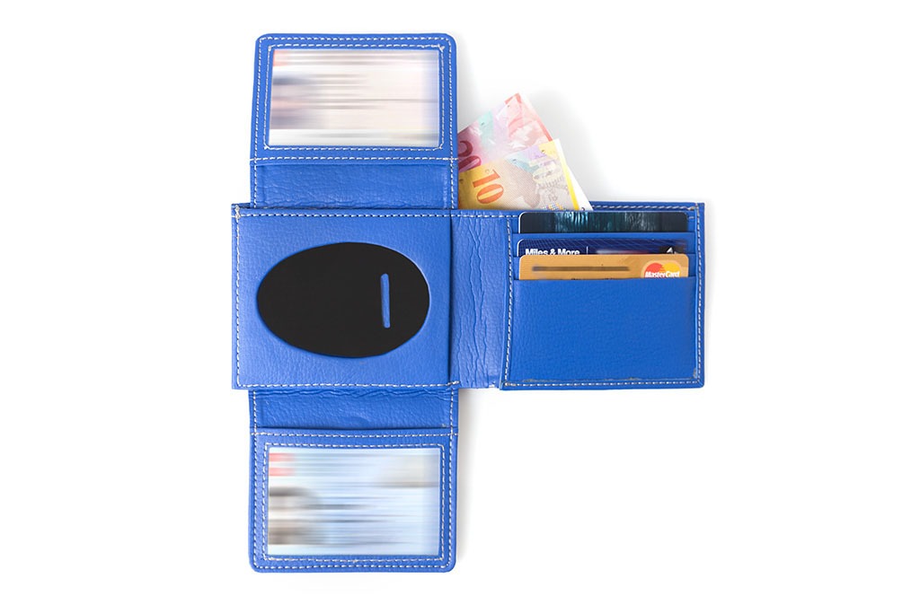 etui en cuir “Endurance” Police Line (sans badge)