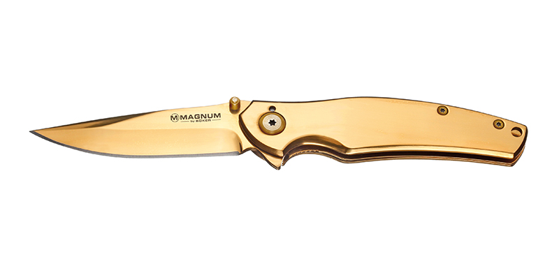 Couteau Magnum Boker Gold Finger