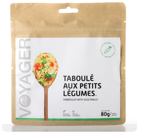 Taboule aux petits legumes lyophilise - 80g - 283 kcal