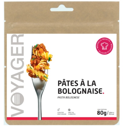 Pates a la bolognaise lyophilise - 80g - 332 kcal