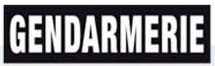 Dossard / Bandeau d'identification Gendarmerie