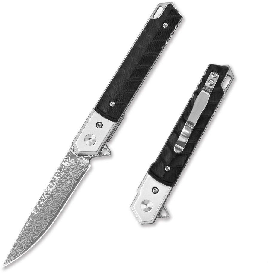 Couteau BNB Damascus Wasp