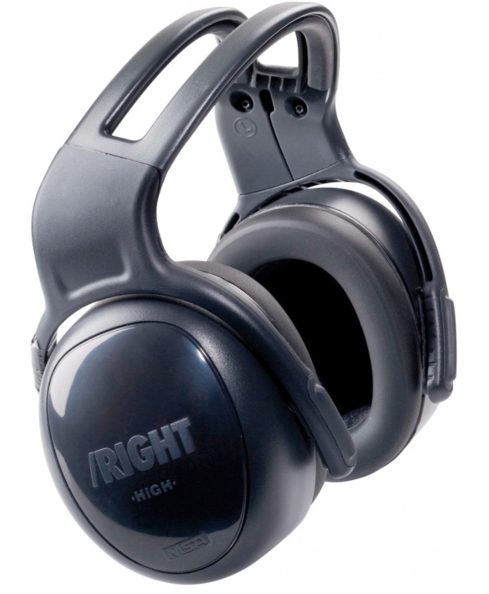 Casque Anti-bruit "Left/Right" Noir ATT, High (33DB)