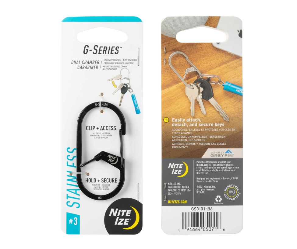 Mousqueton G-SERIES Dual Chamber Nite Ize