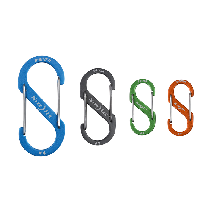 S Biner Double Mousqueton Aluminium