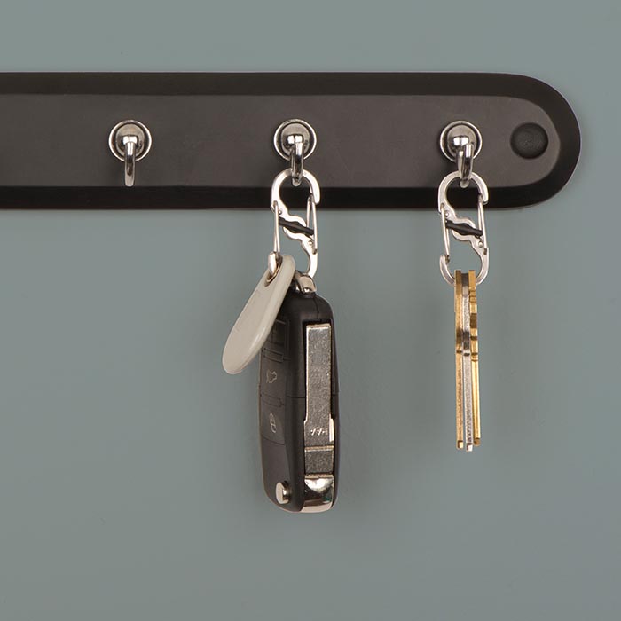 Mousqueton Acier Inoxydable S-Biner Microlock