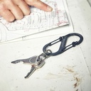 S-Biner Double Mousqueton Acier Inoxydable avec Verrou Slidelock