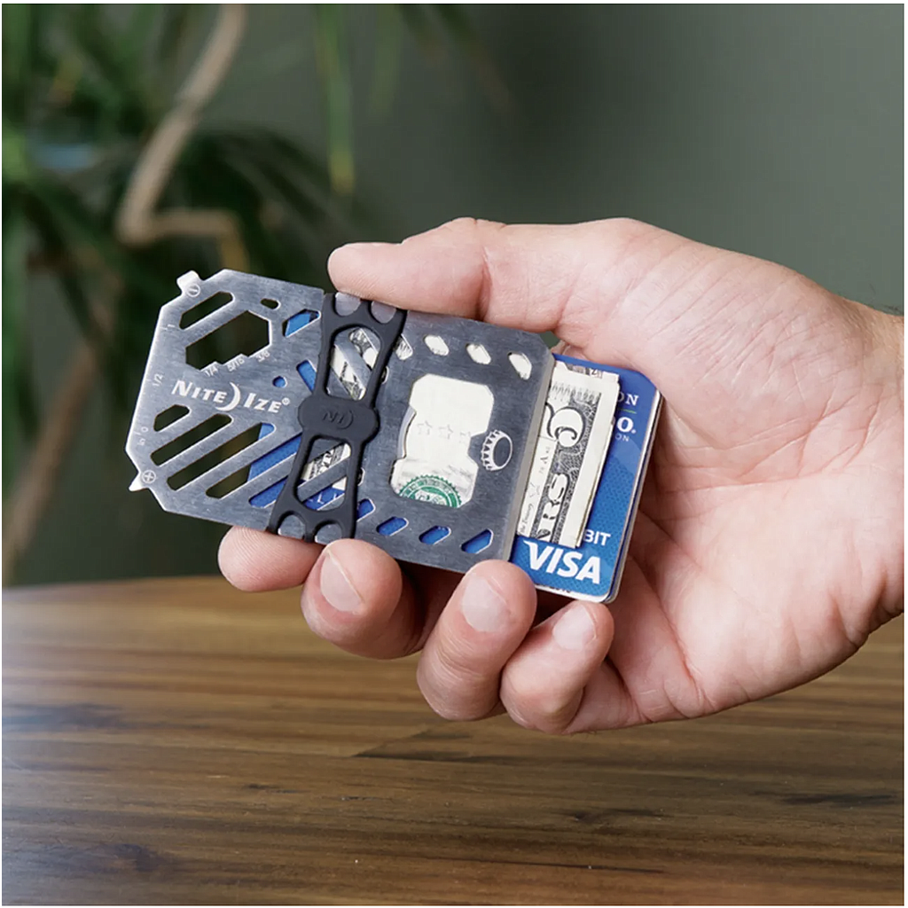 Porte billet + carte compact - Multi Tool