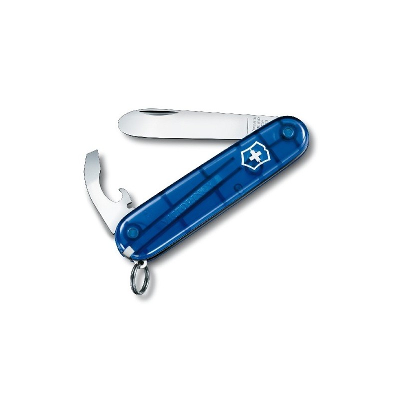 My first Victorinox bleu translucide - couteau suisse enfant