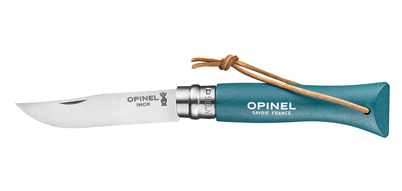 Couteau Opinel Baroudeur n°06 Turquoise