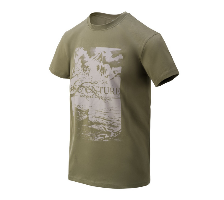 T-Shirt Helikon-Tex Adventure is out there OD