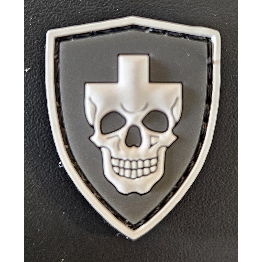 Patch "Blason tête de mort" Basse Visibilité