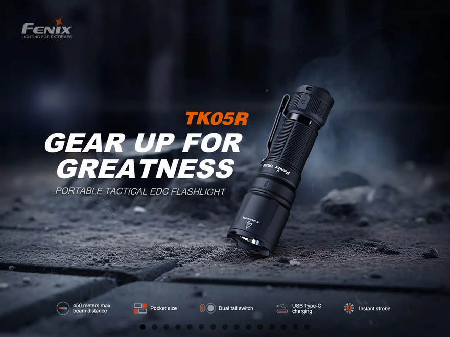 Lampe Fenix TK05R