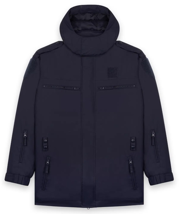 Parka Identity imper-respirante Bleu marine