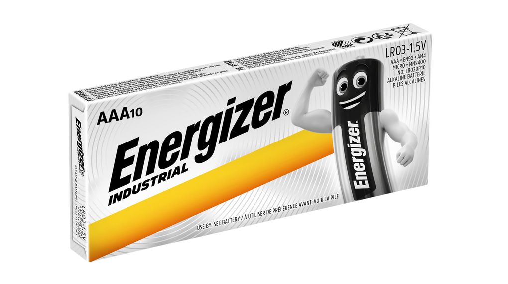 Energizer Industriel AAA - lot de 10