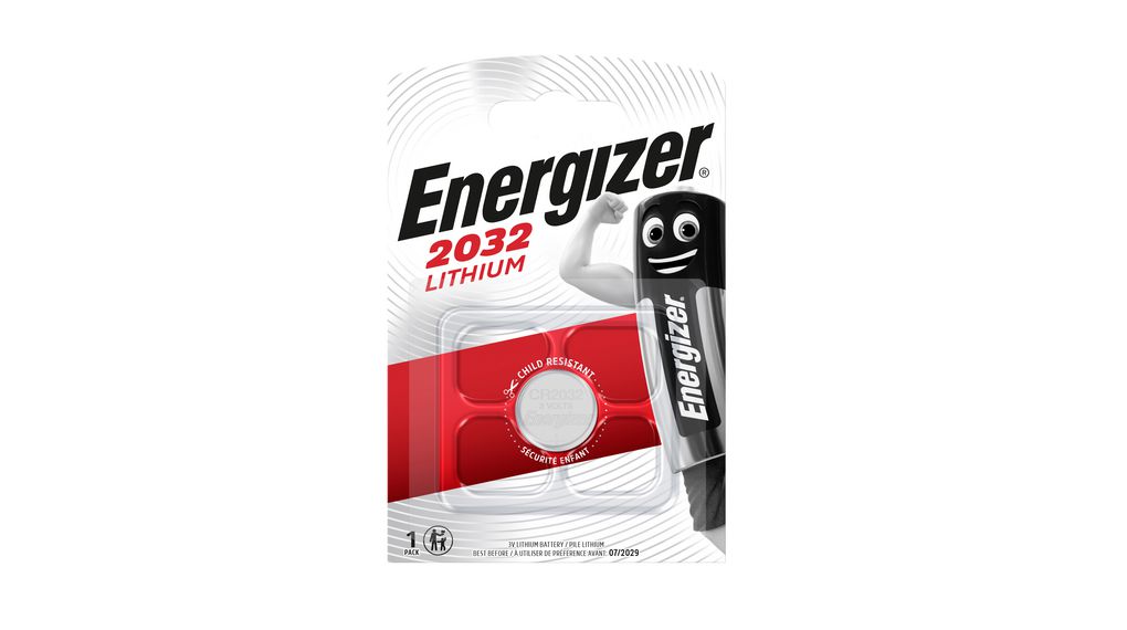 Energizer Pile Lithium Type CR 2032
